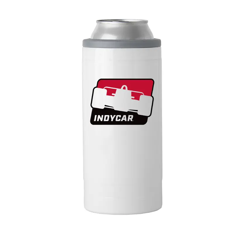 Indy Car 12oz Flipside Powdercoat SlimCan Coolie