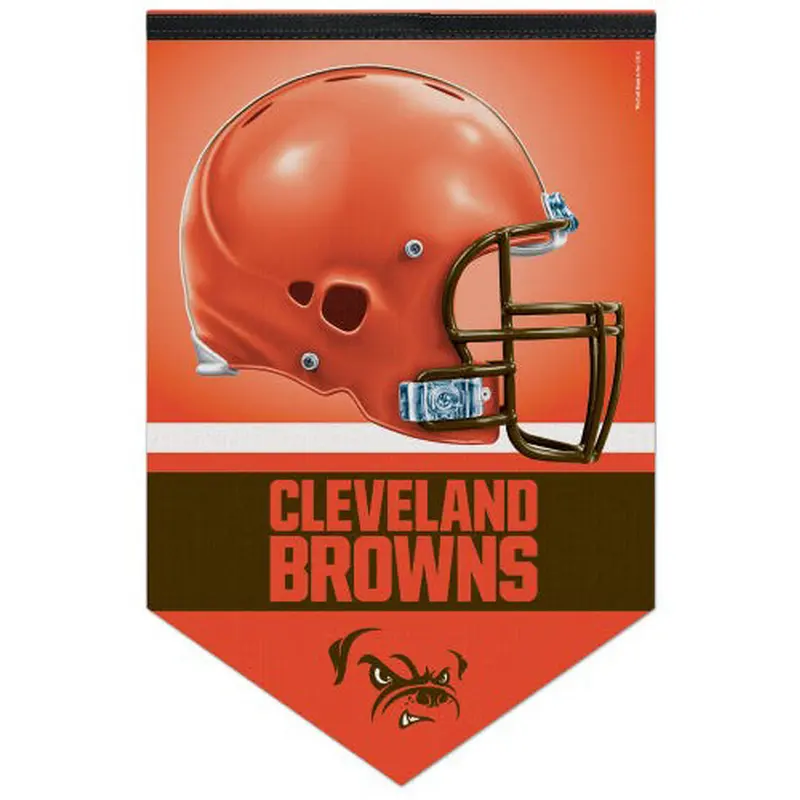 Cleveland Browns NFL Football Team Premium Felt Wall Banner - Wincraft Inc.