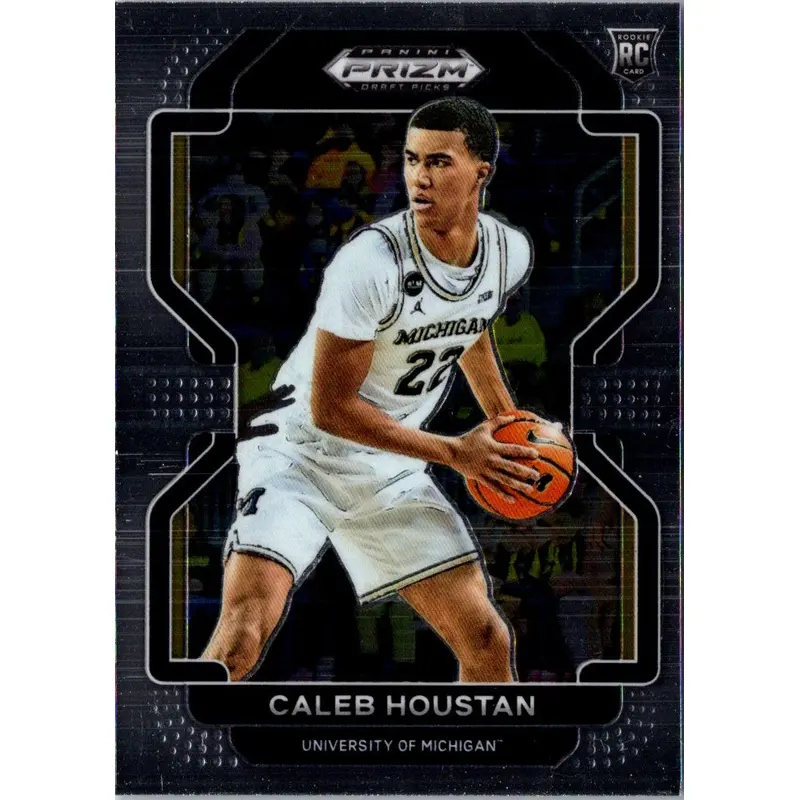 2022 Panini Prizm Draft Picks Blue Caleb Houstan #95
