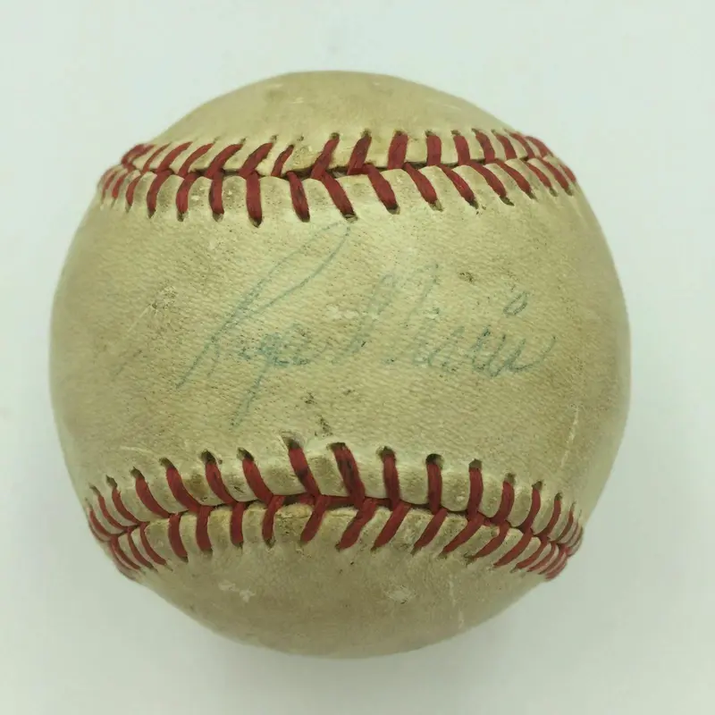 1960's Roger Maris Single Signed Autographed Baseball With PSA DNA