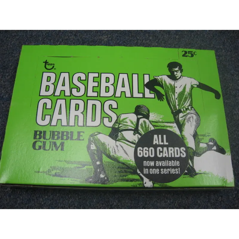 1975 Topps Baseball Unopened Mini Cello Box
