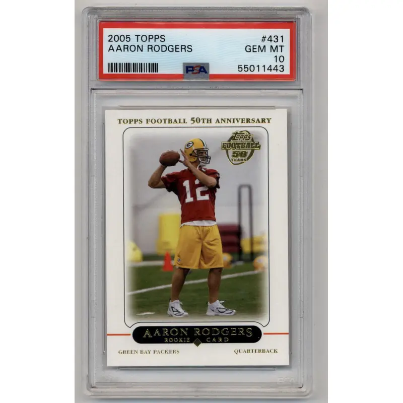 Aaron Rodgers 2005 Topps #431 PSA 10 Gem Mint 1443