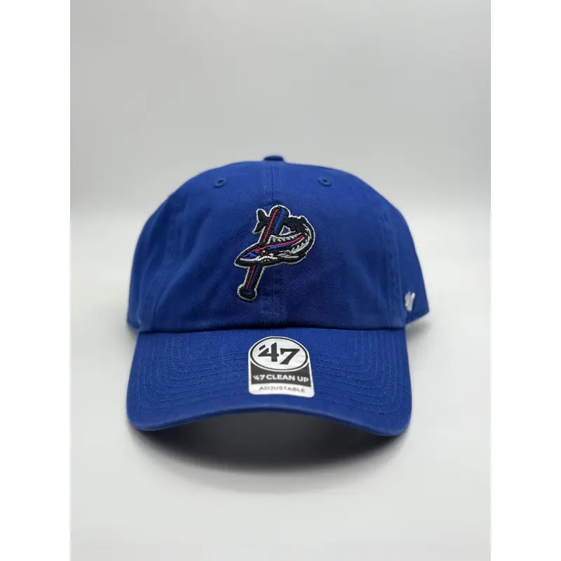 Pensacola Blue Wahoos '47 Royal Clean Up Hat
