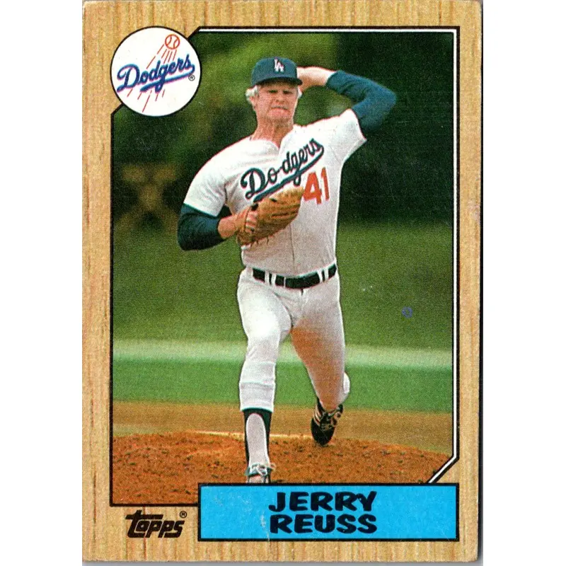 1987 Topps Jerry Reuss #682