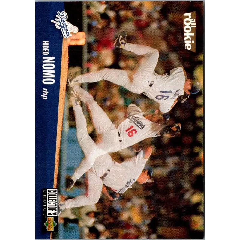 1996 Upper Deck Nomo Collection Jumbos Hideo Nomo #6