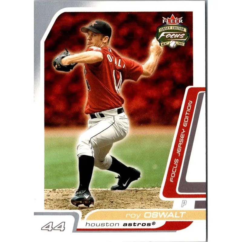 2003 Fleer Focus Jersey Edition Roy Oswalt #12