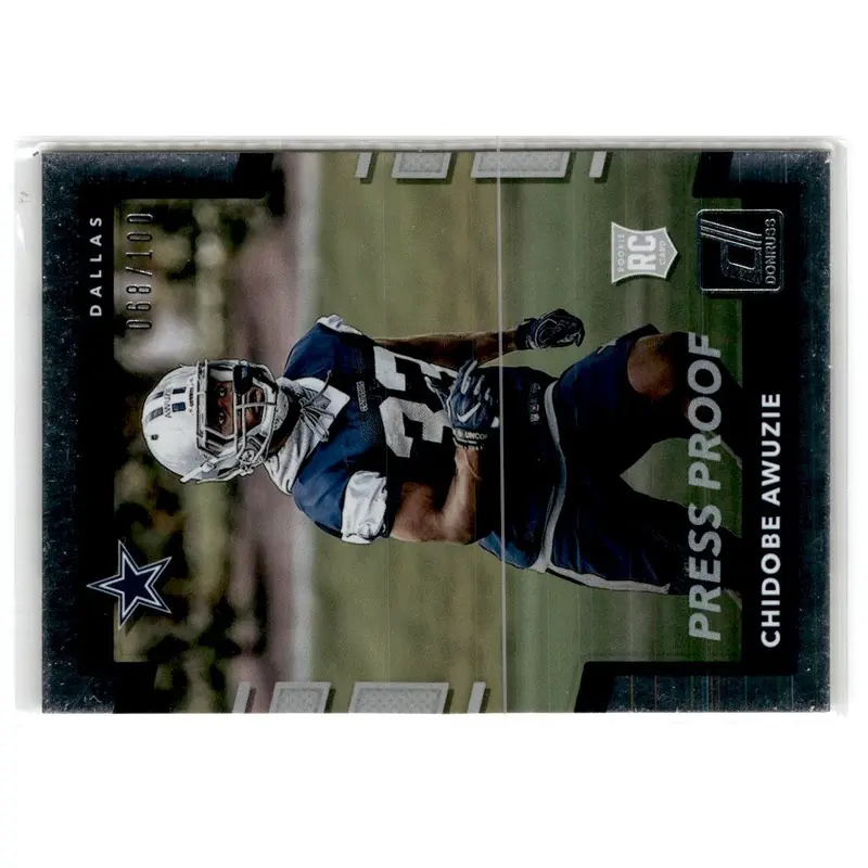 2017 Donruss Press Proof Silver Chidobe Awuzie #363 068/100