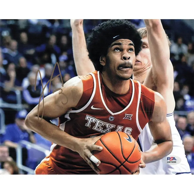 Jarrett Allen Signed 8x10 Photo PSA/DNA Texas Longhorns Autographed