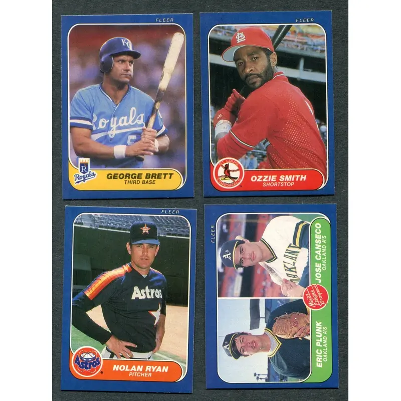 1986 Fleer Baseball Complete Set NM NM/MT (660) (24-344)