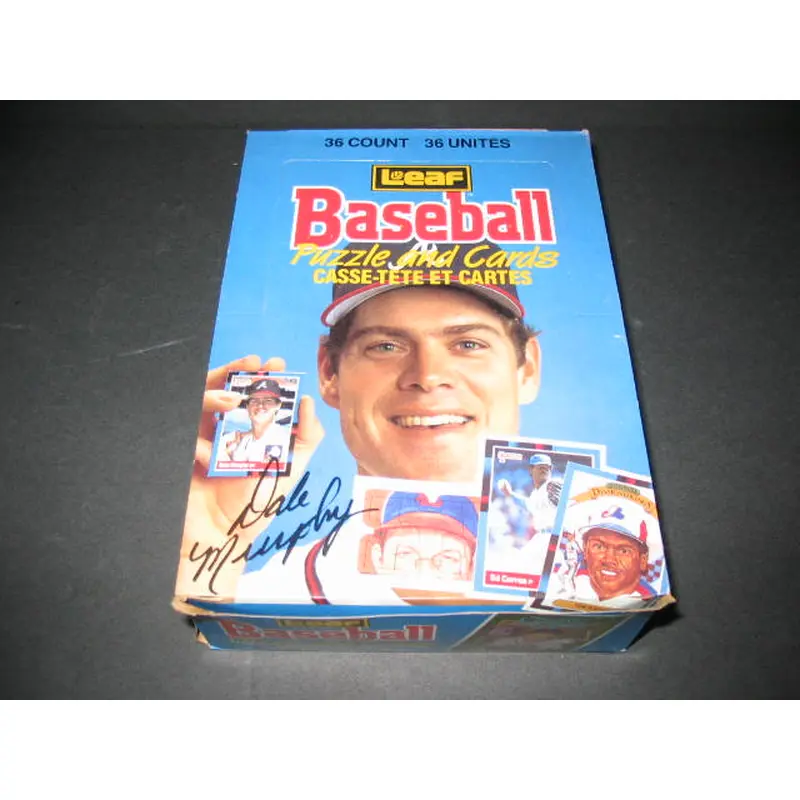 1988 Donruss Leaf Baseball Unopened Wax Box