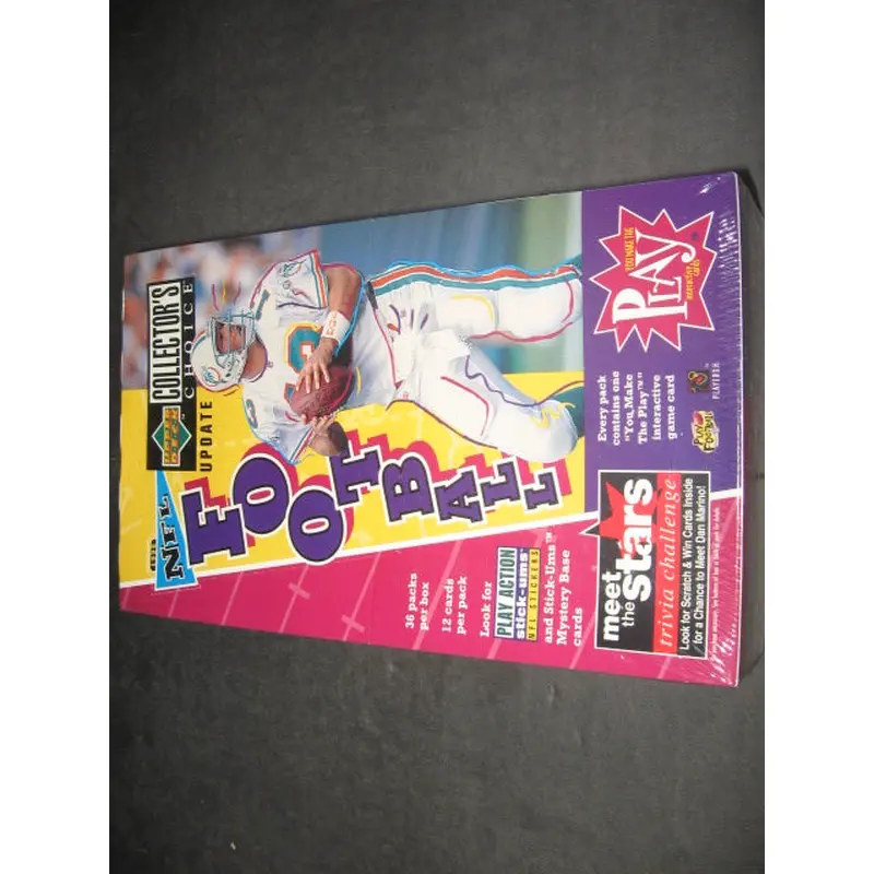 1996 Upper Deck Collector's Choice Football Update Box (Retail) (36/12)