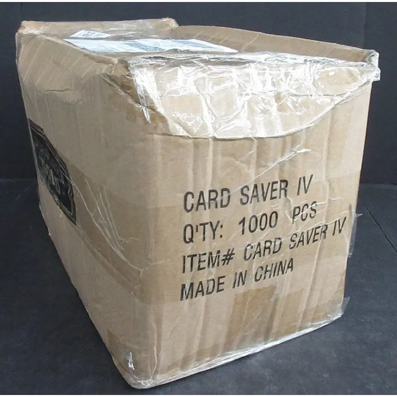 Cardboard Gold Card Saver IV Case (20/50 Count)