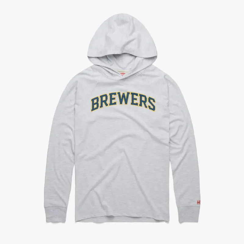 Milwaukee Brewers Jersey Logo '20 Lightweight Hoodie