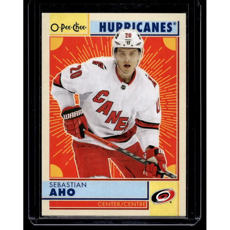 2022-23 O-Pee-Chee - Retro Blank Back - Sebastian Aho #14