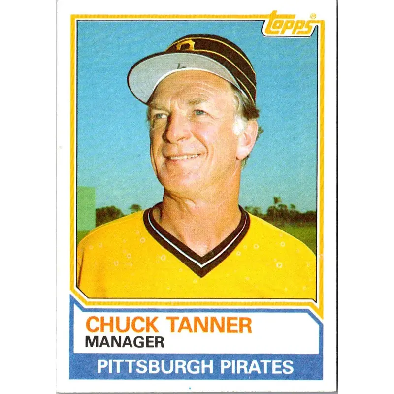 1983 Topps Chuck Tanner #696