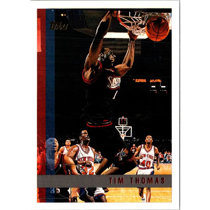 1997 Topps Tim Thomas #114 Rookie