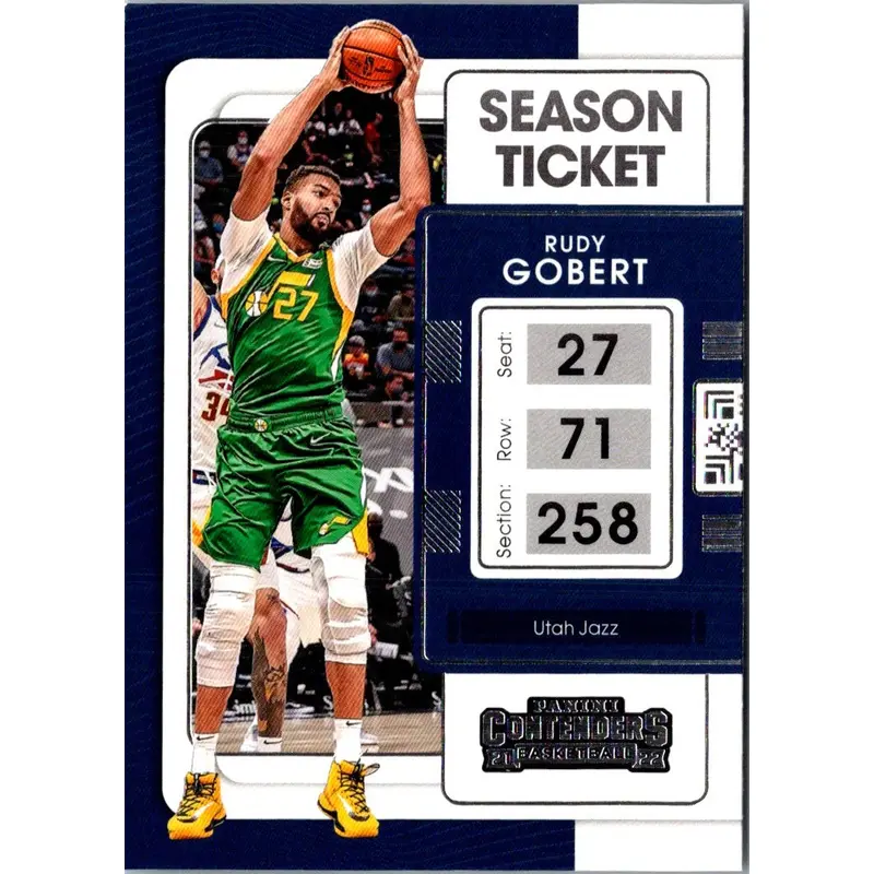 2021 Panini Contenders Ticket Rudy Gobert #61