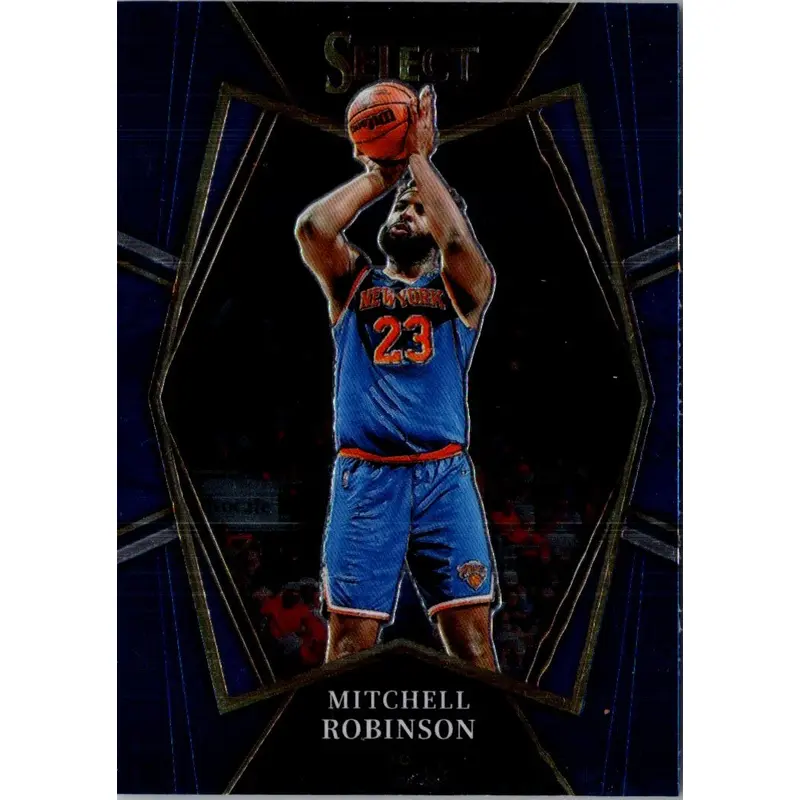 2021 Panini Select Blue Mitchell Robinson #167