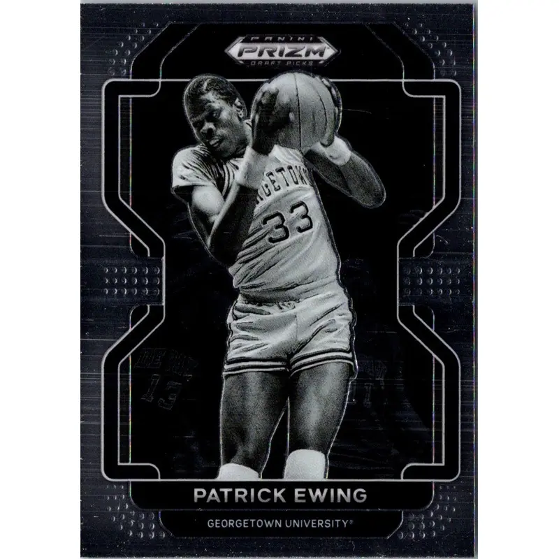 2022 Panini Prizm Draft Picks Blue Patrick Ewing #38