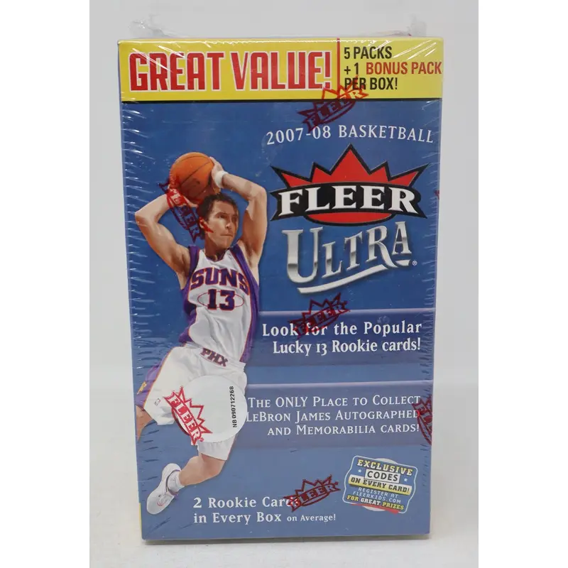 2007/08 Fleer Ultra Basketball Blaster Box (6/5)