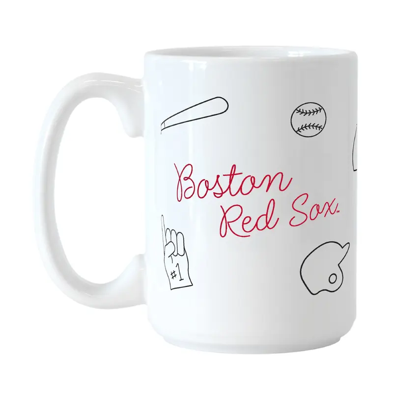Boston Red Sox 15oz Playmaker Sublimated Mug
