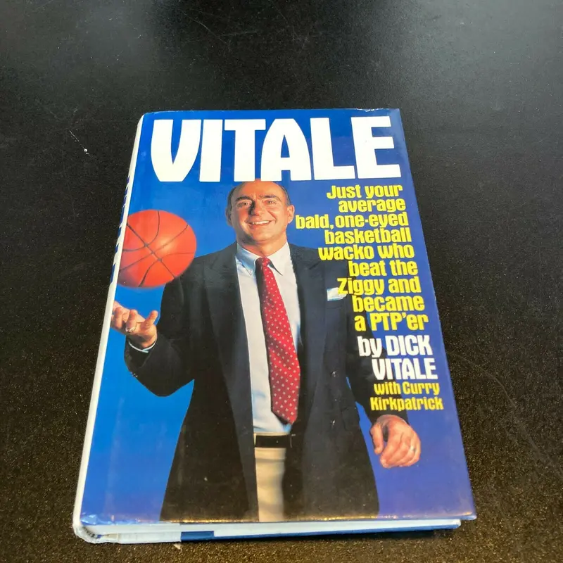 Dick Vitale Signed Autographed Book