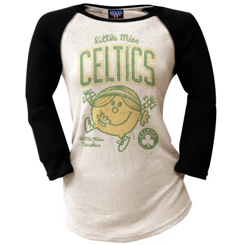 Little Miss NBA - Little Miss Celtics Juniors Raglan