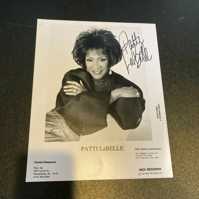 Patti Labelle Signed Autographed Photo Music