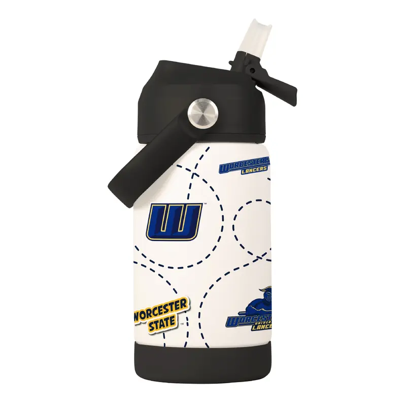 Worcester State University 12oz Mascot SS Kids Bottle