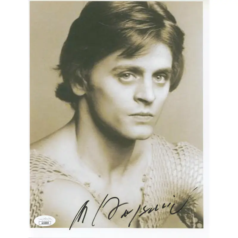 Mikhail Baryshnikov White Knights Authentic Signed 8.5x11 Photo JSA #AX48085