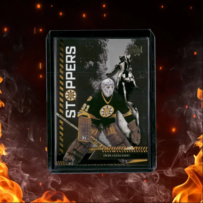 2023-24 Upper Deck Boston Bruins Centennial Ron Grahame Stoppers Gold #ST-5