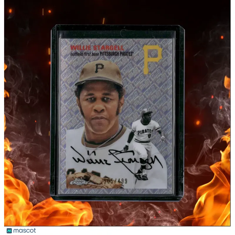2023 Topps Chrome Platinum Anniversary Willie Stargell Topps Logo Refractor