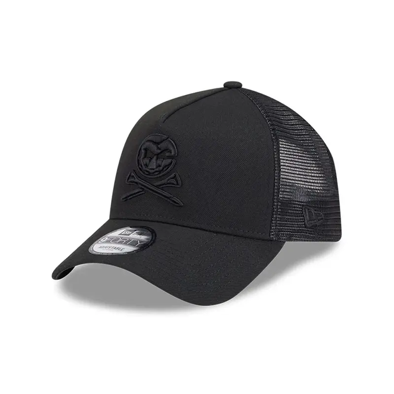 Crushers LIV Golf 2025 Black 9FORTY A-Frame Adjustable Cap