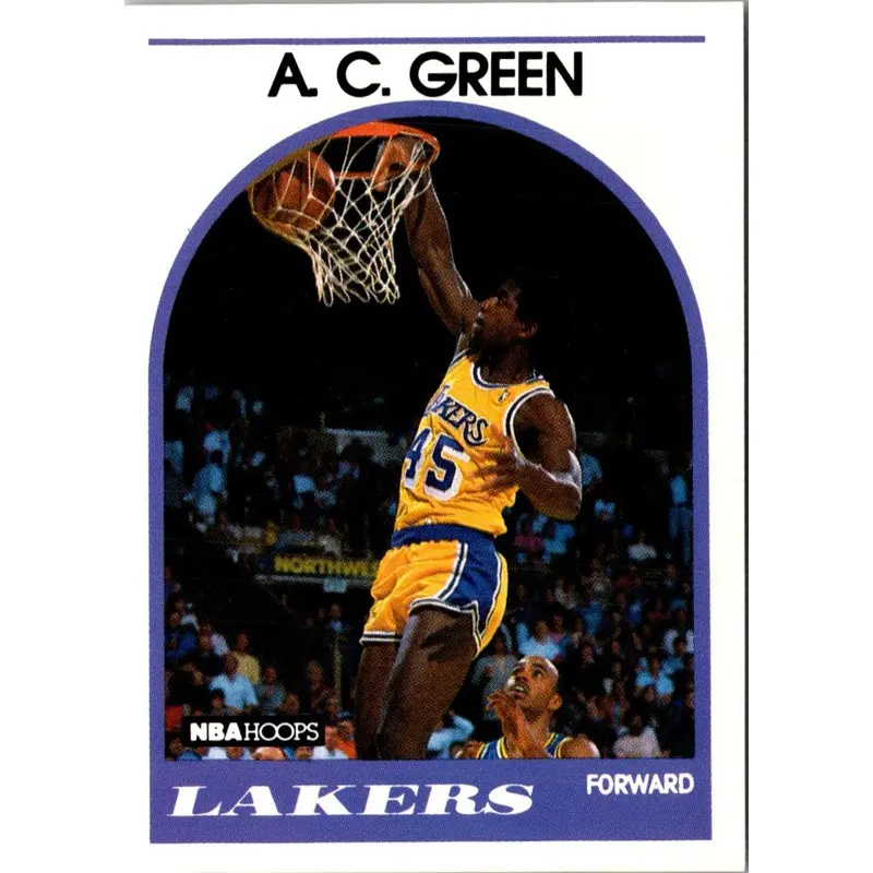 1989 Hoops A.C. Green #124