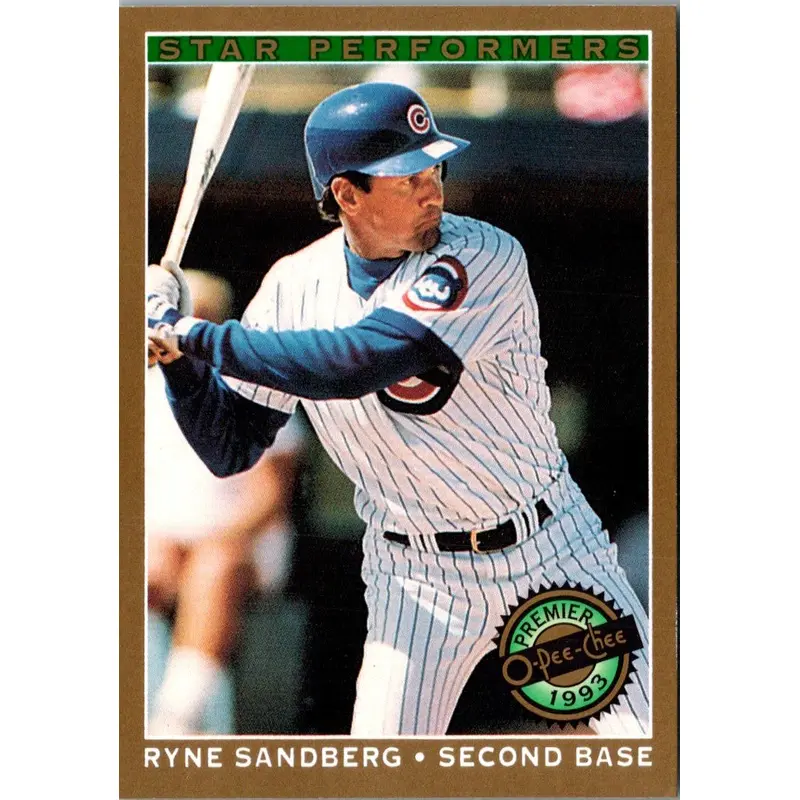 1993 O-Pee-Chee Premier Star Performers Ryne Sandberg #4
