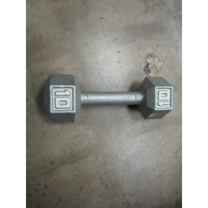 Used 10lb Cast Iron Dumbbell