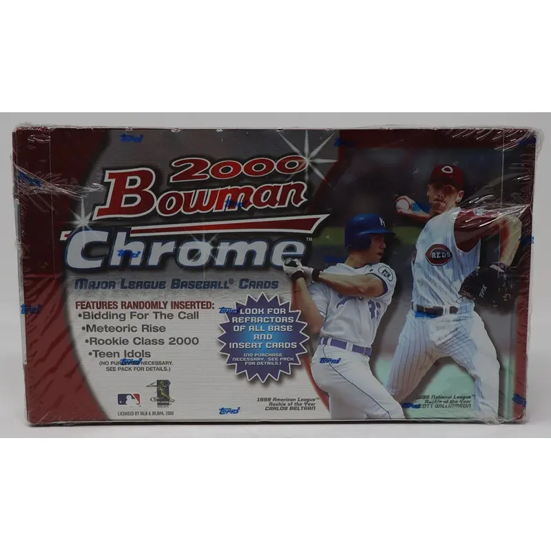 2000 Bowman Chrome Baseball Box (Hobby) (24/4)