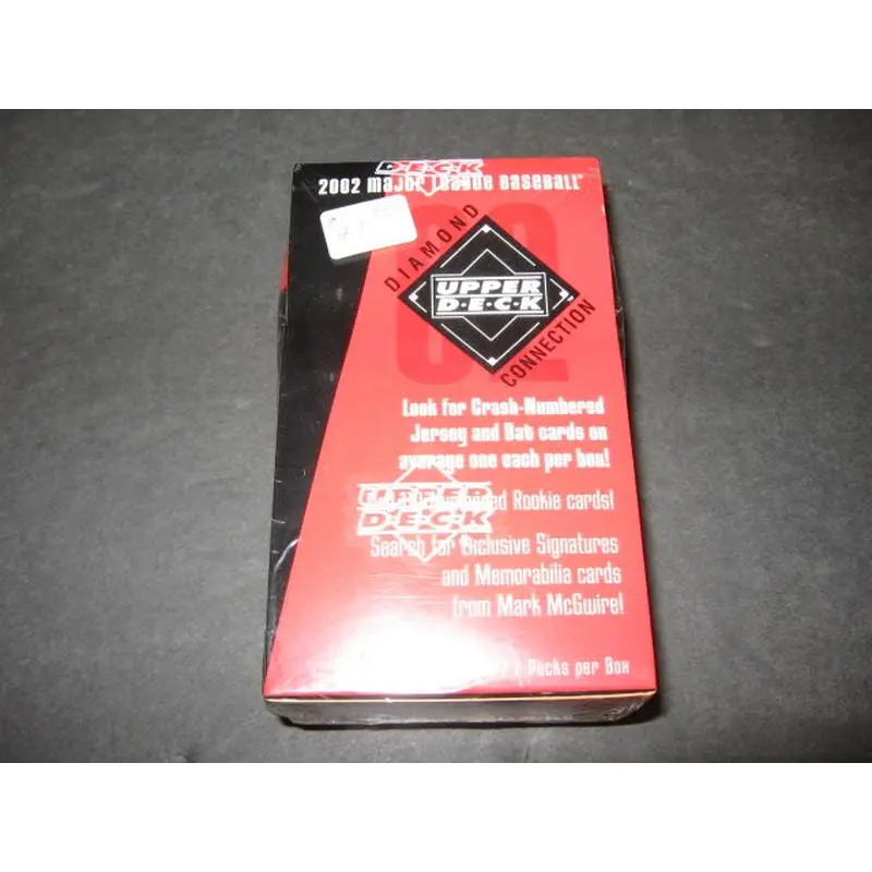 2002 Upper Deck Diamond Connection Baseball Mini Box (7/5)