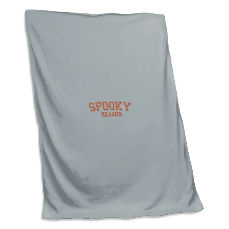 Halloween Spooky Season Screened Sweatshirt Blanket