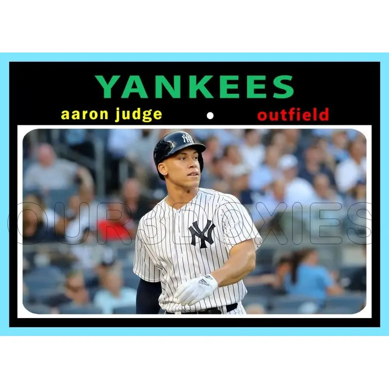 Aaron Judge 1971 Topps Custom Card - 4603