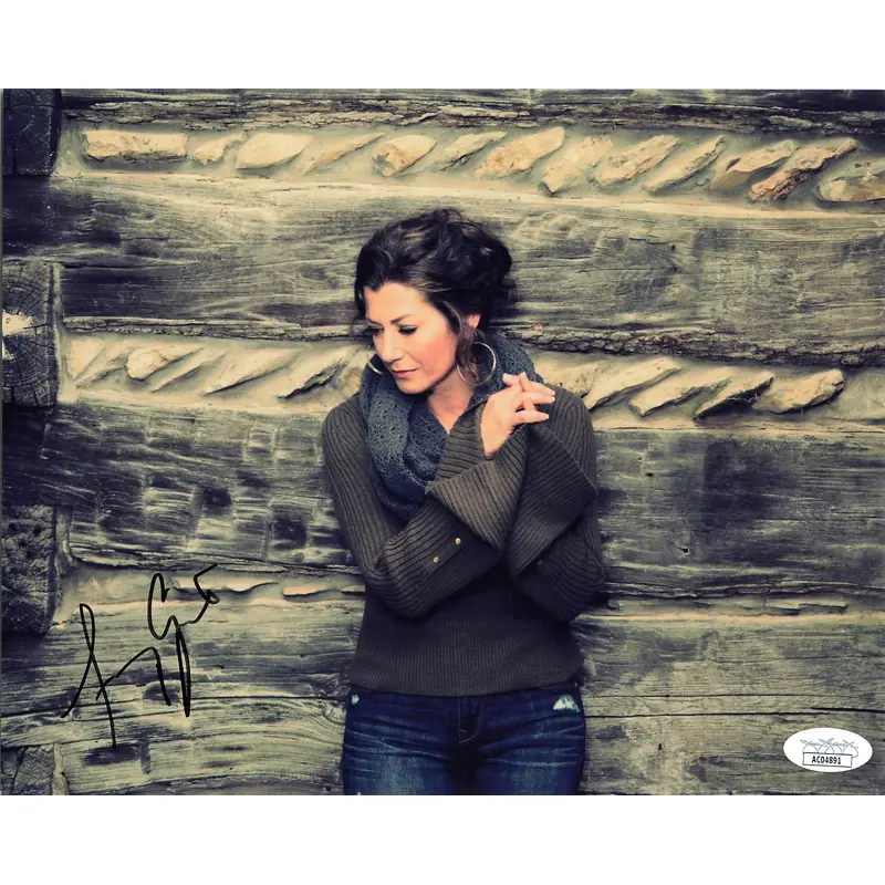 Amy Grant signed 8x10 photo JSA Autographed