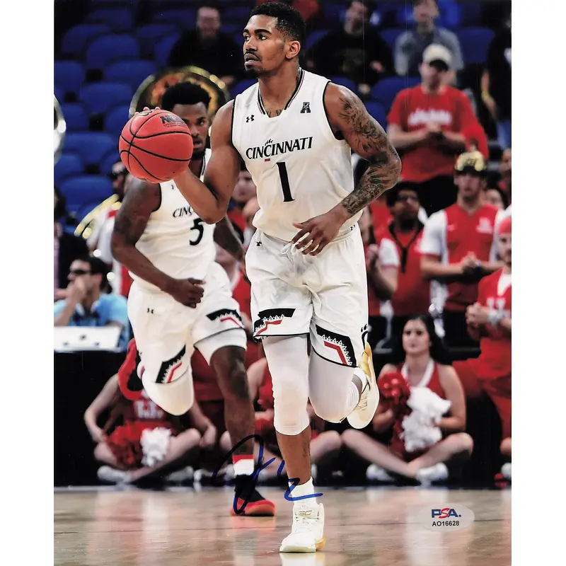 Jacob Evans signed 8x10 photo PSA/DNA Autographed Cincinnati