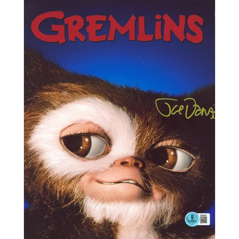 Joe Dante Gremlins Authentic Signed 8x10 Vertical Photo BAS 10