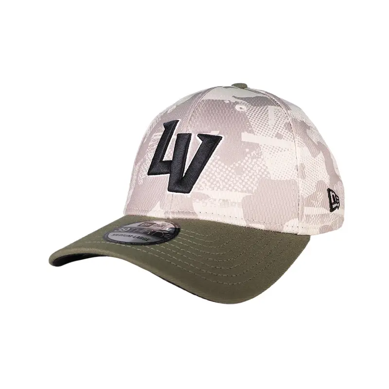 New Era 2025 Armed Forces Day LV Camo/Green 39THIRTY Stretch Fit Hat