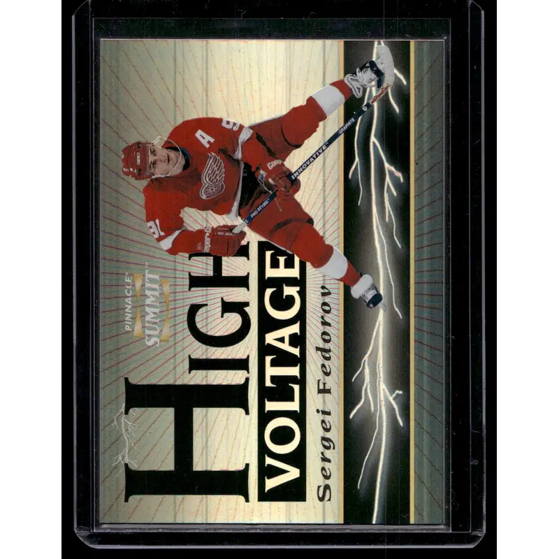 1996-97 Pinnacle Summit - High Voltage - Sergei Fedorov #13 /1500