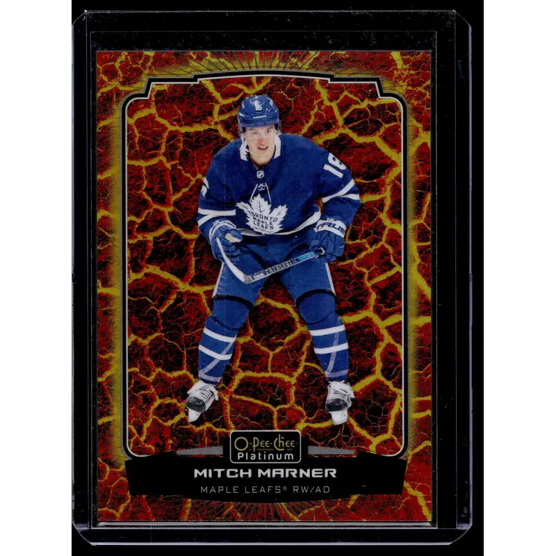 2022-23 O-Pee-Chee Platinum - Hot Magma - Mitch Marner #101 /499