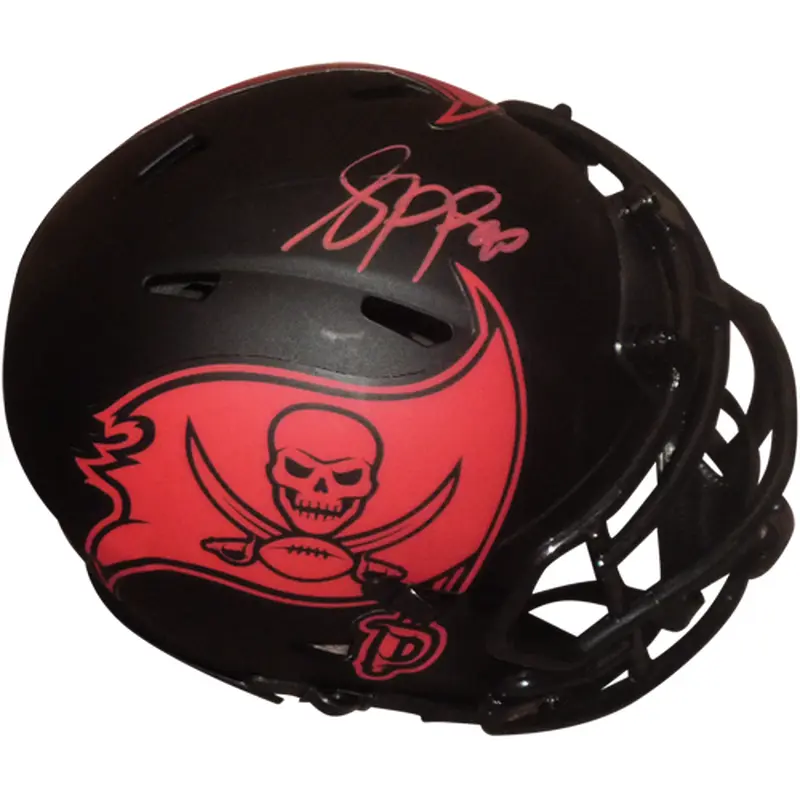 Jason Pierre Paul Autographed Tampa Bay Buccaneers (ECLIPSE Alternate) Mini Helmet - JSA