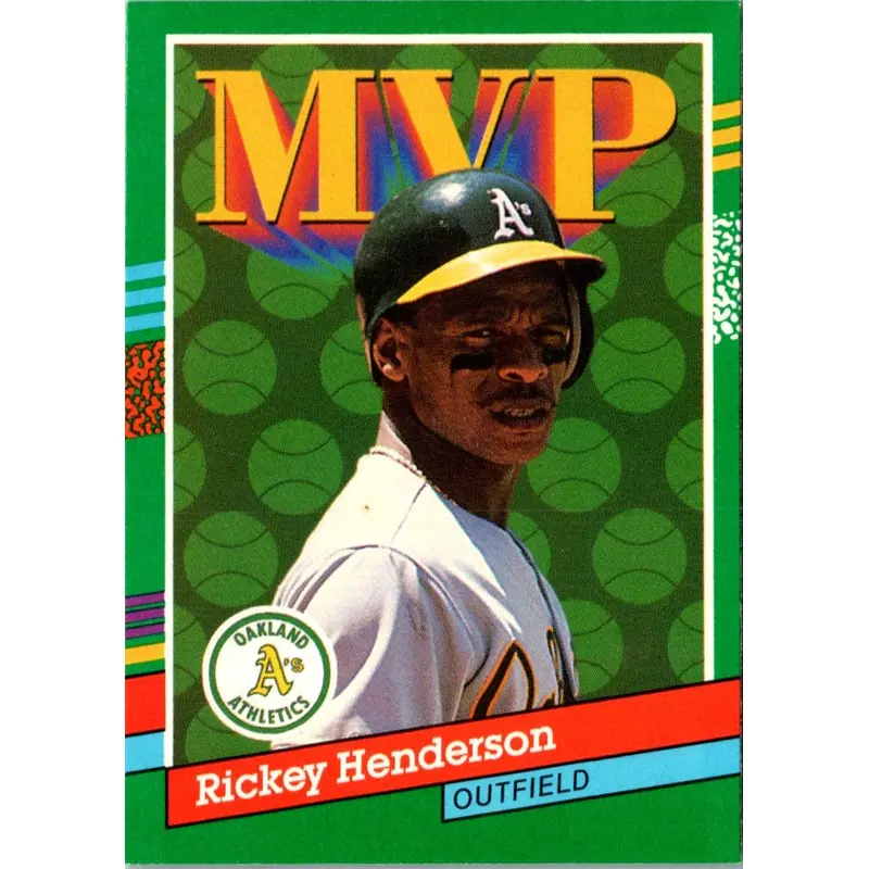 1991 Donruss Rickey Henderson #387