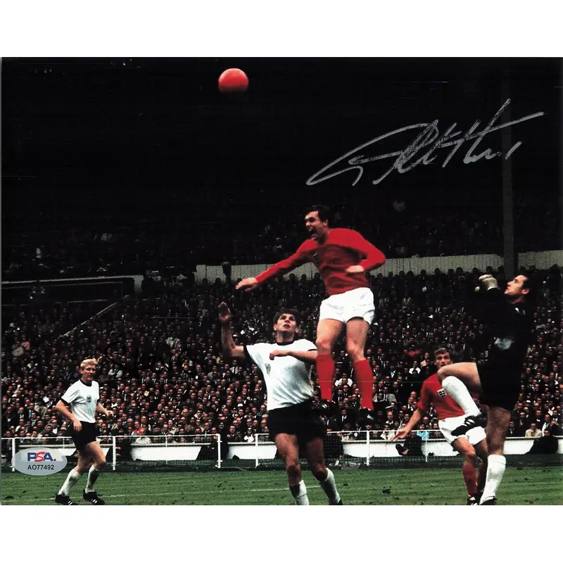 Geoff Hurst signed 8x10 photo PSA/DNA Autographed Soccer