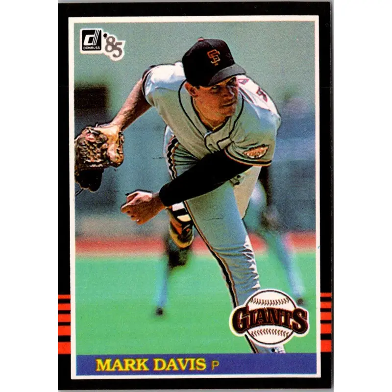 1985 Donruss Mark Davis #553